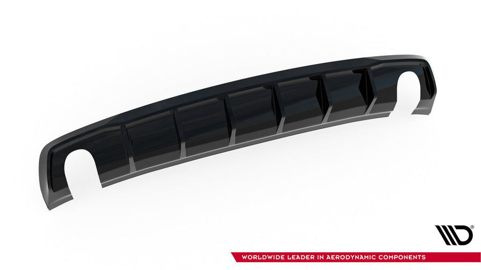 Rear Valance för Audi A3 Sedan 8V (Version with single Exhaust tips on both sides)