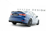Rear Valance för Audi A3 Sedan 8V (Version with single Exhaust tips on both sides)