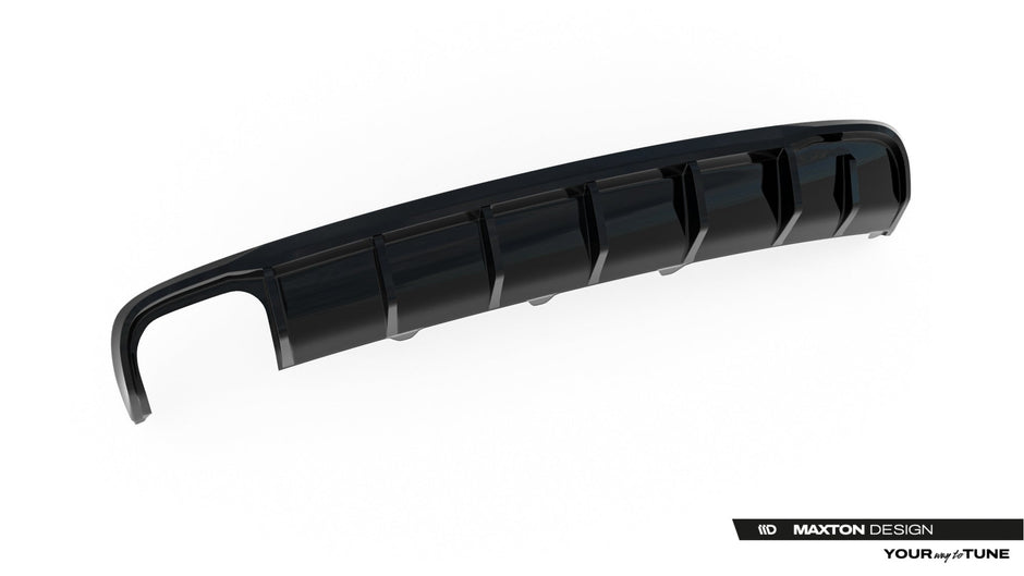 Rear Valance för Audi A4 B8 Facelift (Single side dual Exhaust version)