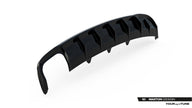 Rear Valance för Audi A4 B8 Facelift (Single side dual Exhaust version)