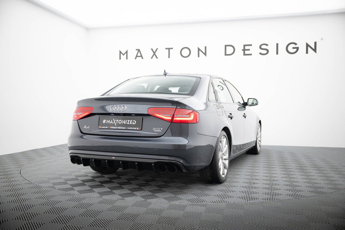 Rear Valance för Audi A4 B8 Facelift (Version with dual Exhausts on both sides)