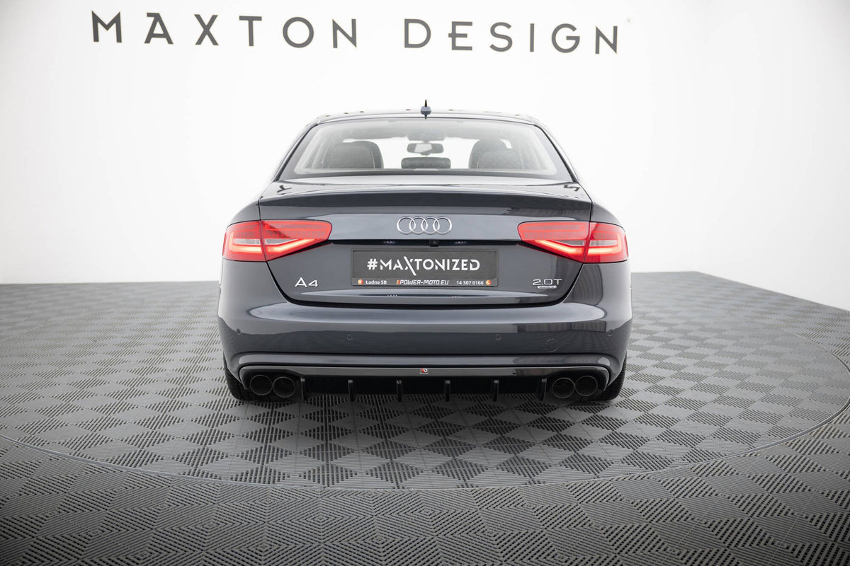 Rear Valance för Audi A4 B8 Facelift (Version with dual Exhausts on both sides)