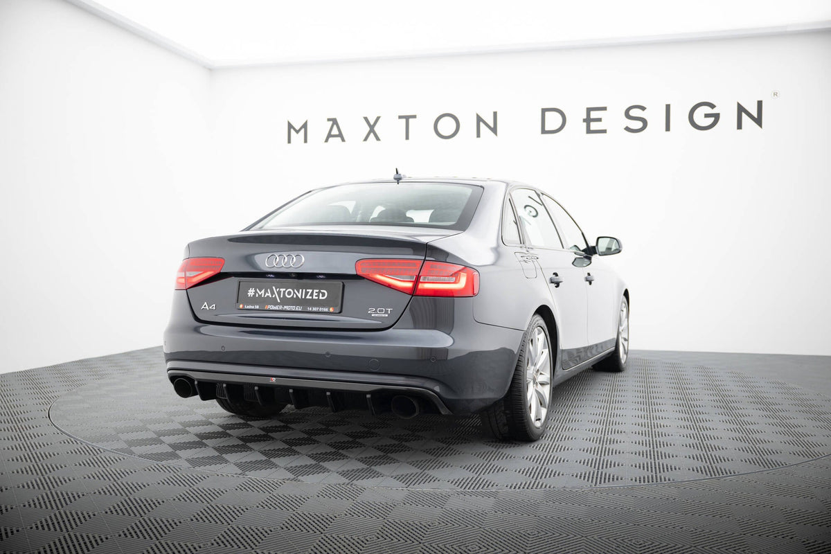 Rear Valance för Audi A4 B8 Facelift (Version with single Exhausts on both sides)