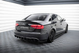Rear Valance för Audi A4 B8 (Single side dual Exhaust version)