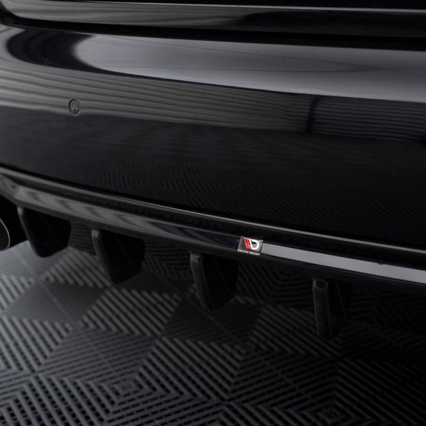 Rear Valance för Audi A4 B8 (Version with single Exhausts on two sides)