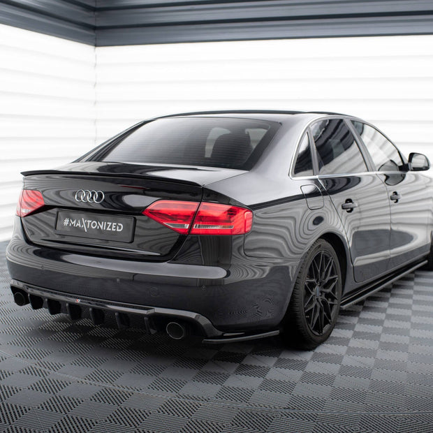 Rear Valance för Audi A4 B8 (Version with single Exhausts on two sides)