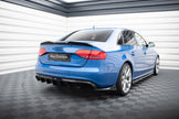 Rear Valance för Audi A4 S-Line Sedan / Avant B8 (Version with dual Exhaust tips on one side)