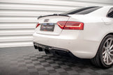 Rear Valance för Audi A5 Sportback 8T Facelift (Version with dual Exhausts on one side)