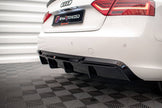 Rear Valance för Audi A5 Sportback 8T Facelift (Version with dual Exhausts on one side)