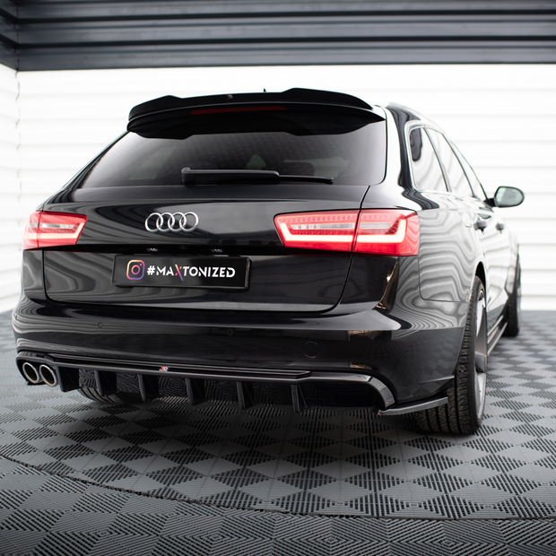 Rear Valance för Audi A6 Sedan / Avant C7 (Single side dual Exhaust version)