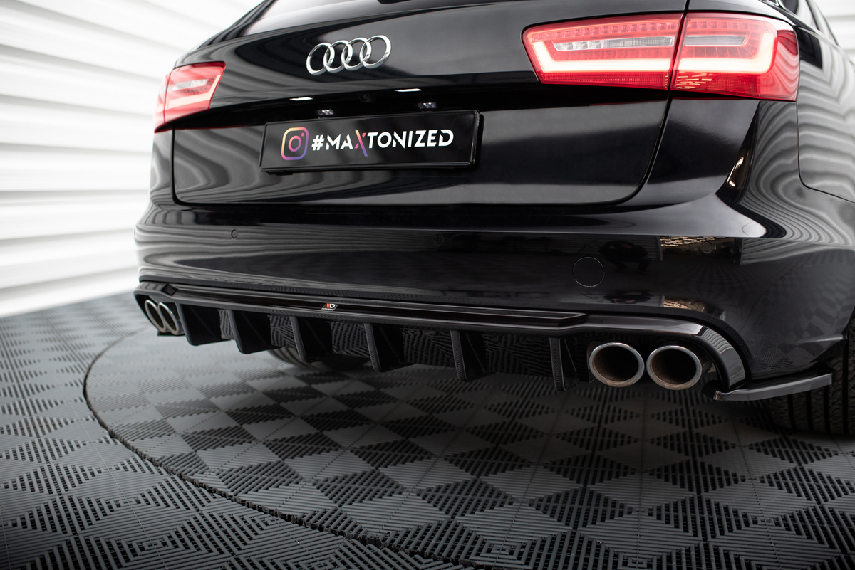 Rear Valance för Audi A6 Sedan / Avant C7 (Version with dual Exhausts on both sides)