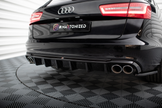 Rear Valance för Audi A6 Sedan / Avant C7 (Version with dual Exhausts on both sides)