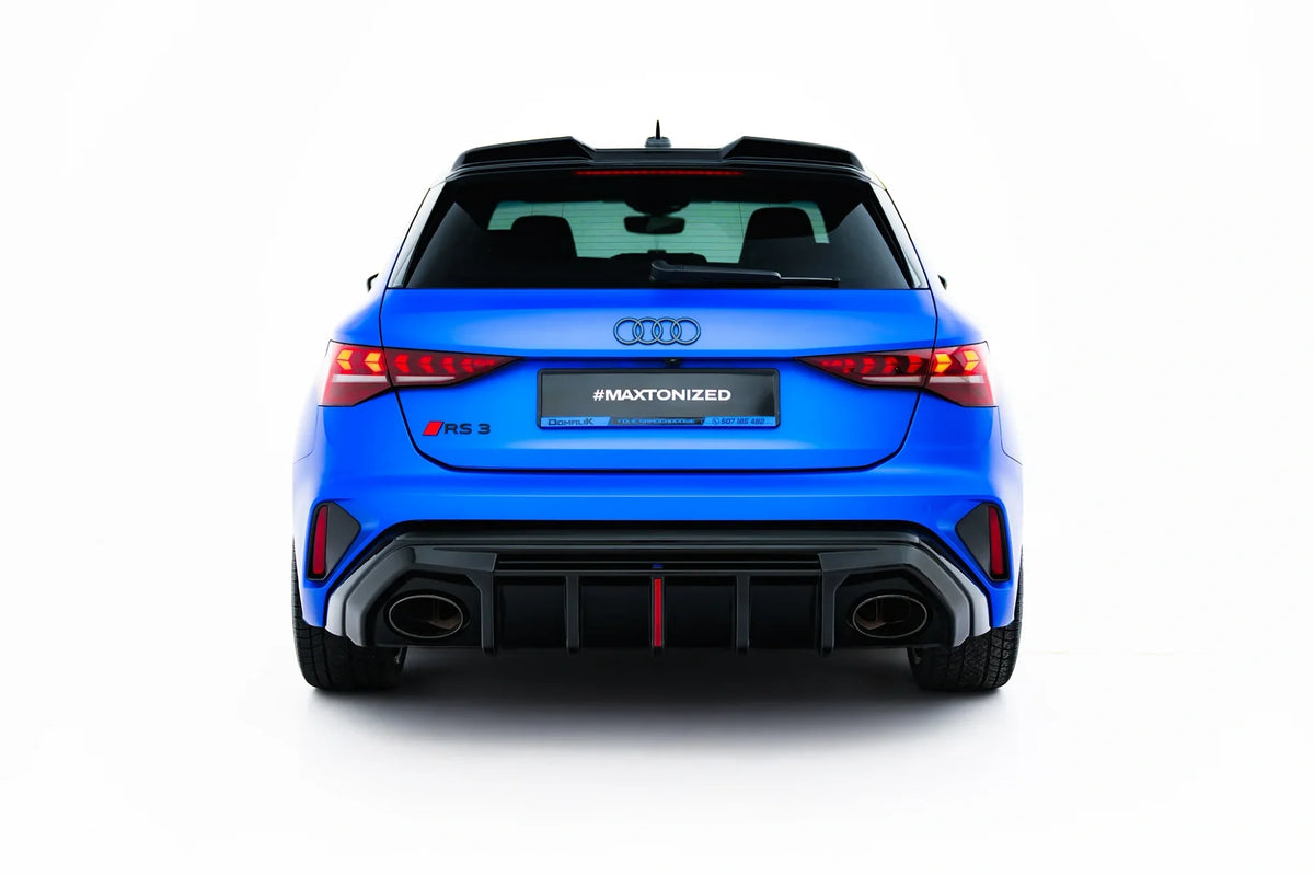 Rear Valance för Audi RS3 8Y Sportback 8Y Facelift (Version with original reflector)