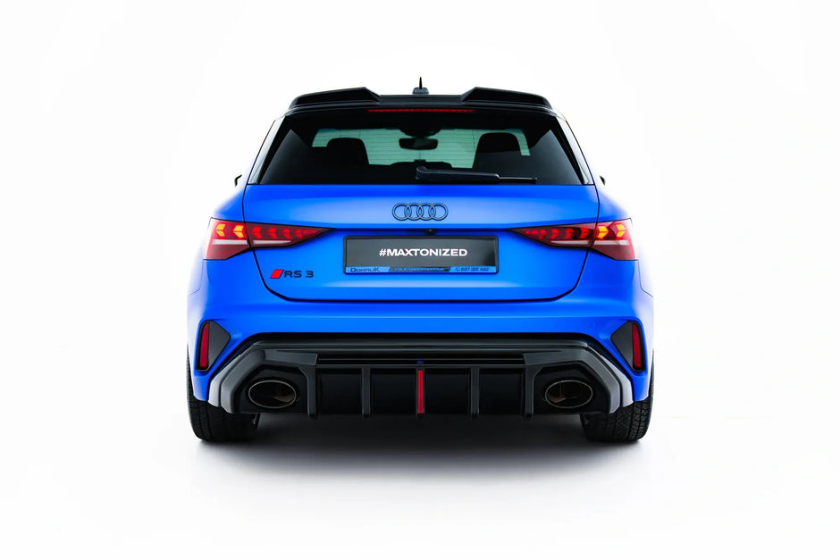 Rear Valance för Audi RS3 8Y Sportback 8Y Facelift (Version with original reflector)