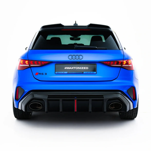 Rear Valance för Audi RS3 8Y Sportback 8Y Facelift (Version with original reflector)