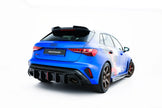 Rear Valance för Audi RS3 8Y Sportback 8Y Facelift (Version with original reflector)