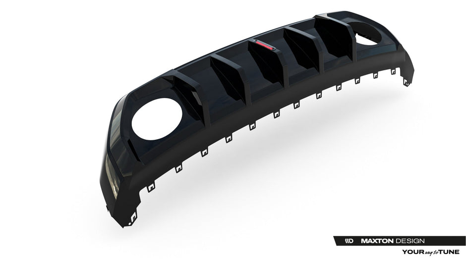 Rear Valance för Audi RS3 Sportback 8Y Facelift (Version with LED light)