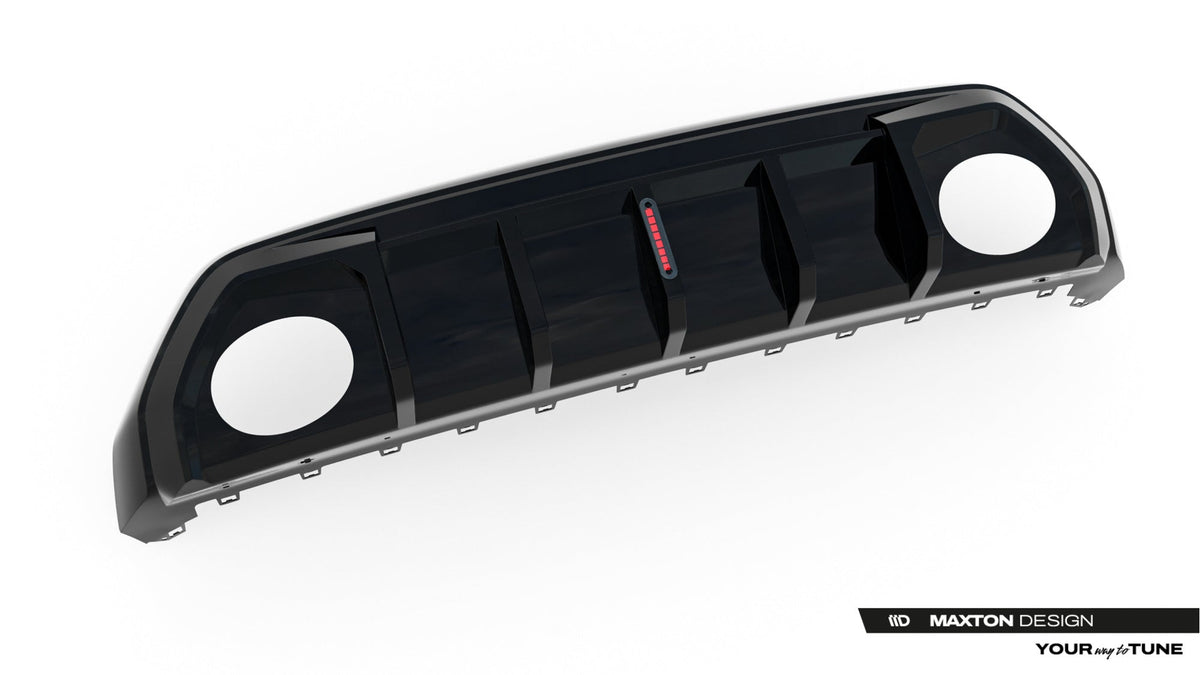 Rear Valance för Audi RS3 Sportback 8Y Facelift (Version with LED light)