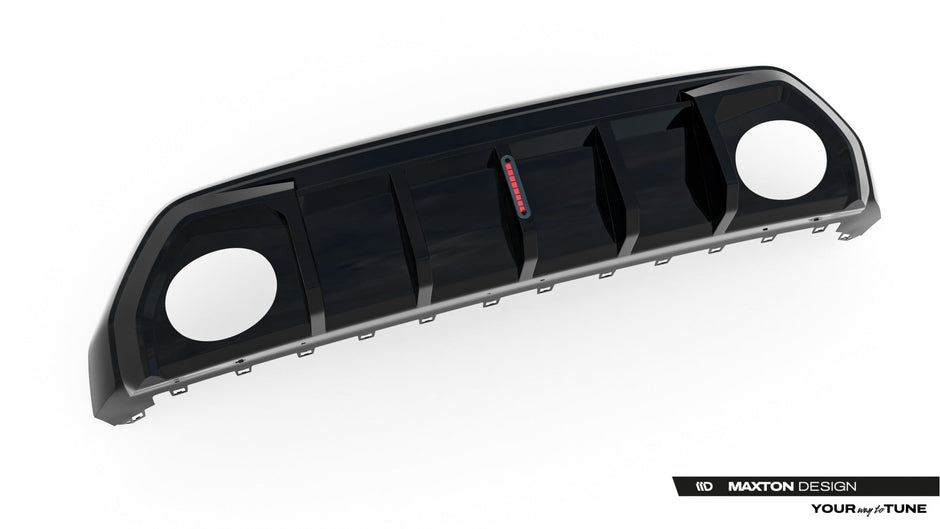 Rear Valance för Audi RS3 Sportback 8Y Facelift (Version with LED light)