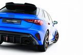 Rear Valance för Audi RS3 Sportback 8Y Facelift (Version with LED light)