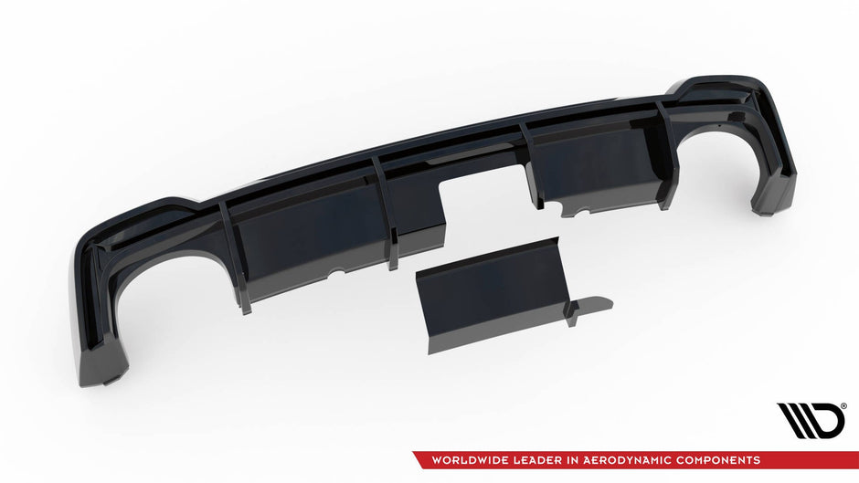 Rear Valance för Audi RS7 C8 (Version with towbar)