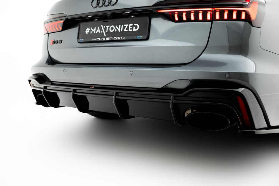 Rear Valance för Audi RS7 C8 (Version with towbar)