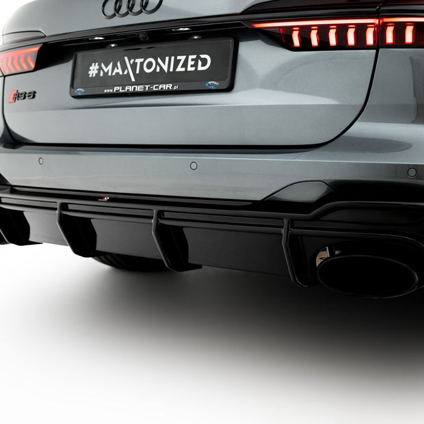 Rear Valance för Audi RS7 C8 (Version with towbar)