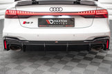 Rear Valance för Audi RS7 C8 (Version with towbar)