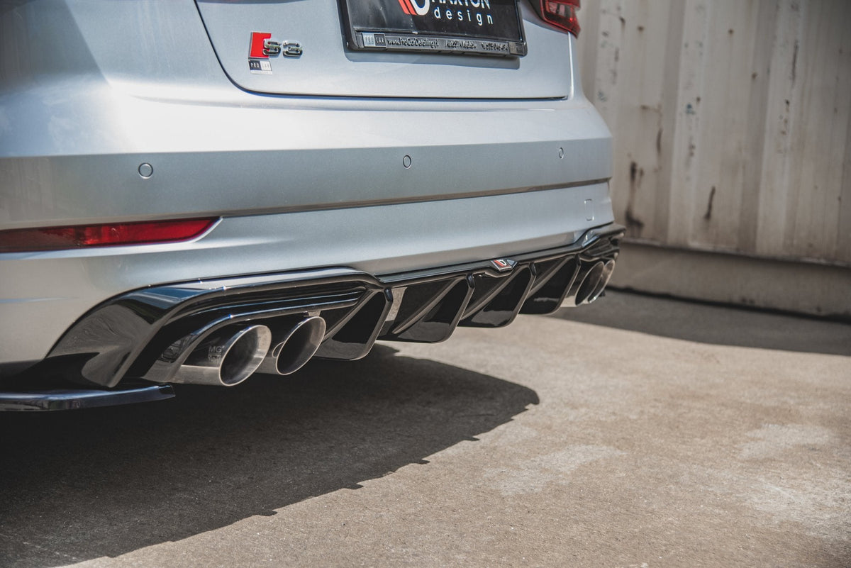 Rear Valance för Audi S3 Sedan 8V Facelift