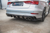 Rear Valance för Audi S3 Sedan 8V Facelift