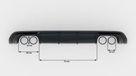 Rear Valance för Audi S3 Sportback 8V