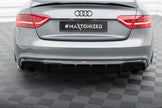Rear Valance för Audi S5 / A5 S-Line 8T Facelift (Version with single Exhausts on both sides)