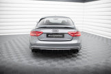 Rear Valance för Audi S5 / A5 S-Line 8T Facelift (Version with single Exhausts on both sides)