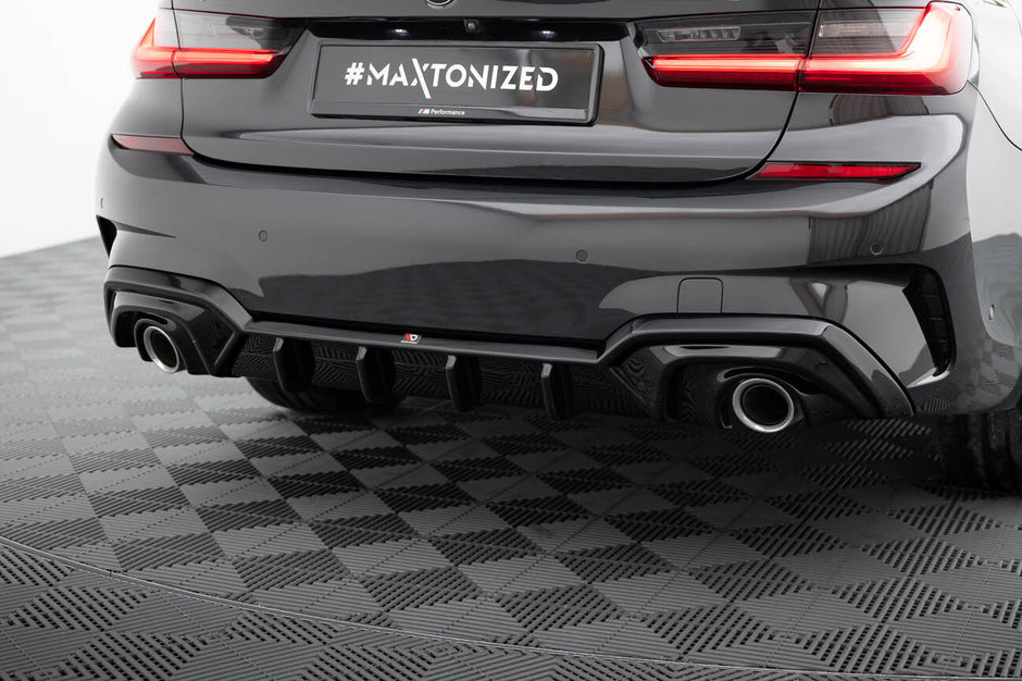 Rear Valance för BMW 3 M-Pack G20 / G21 (Fits car with towbar)