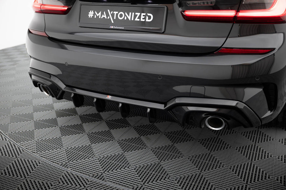 Rear Valance för BMW 3 M-Pack G20 / G21 (Fits car with towbar)