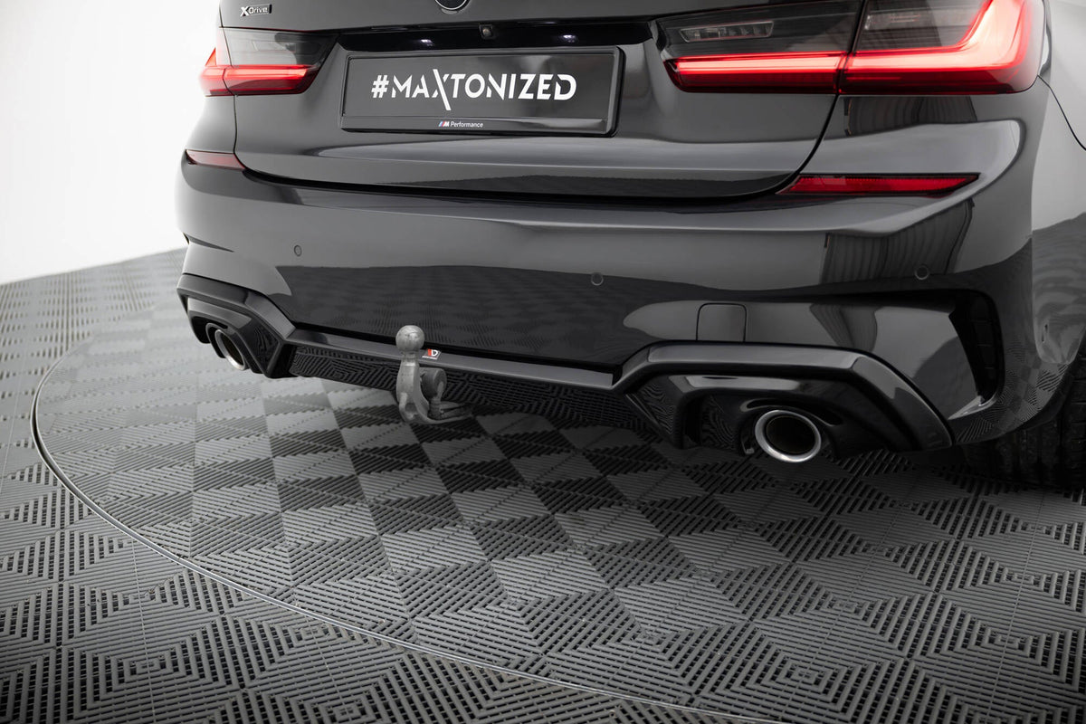 Rear Valance för BMW 3 M-Pack G20 / G21 (Fits car with towbar)