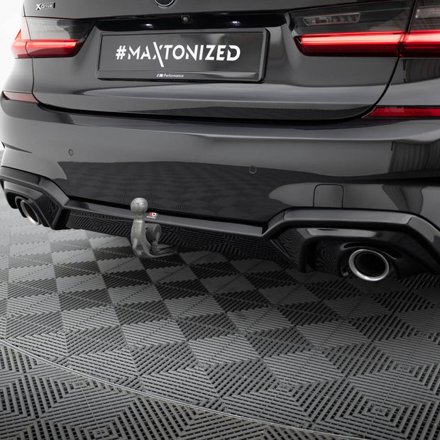 Rear Valance för BMW 3 M-Pack G20 / G21 (Fits car with towbar)