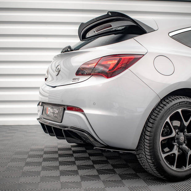 Rear Valance för Opel Astra GTC OPC-Line J (Version with single Exhaust on one side)