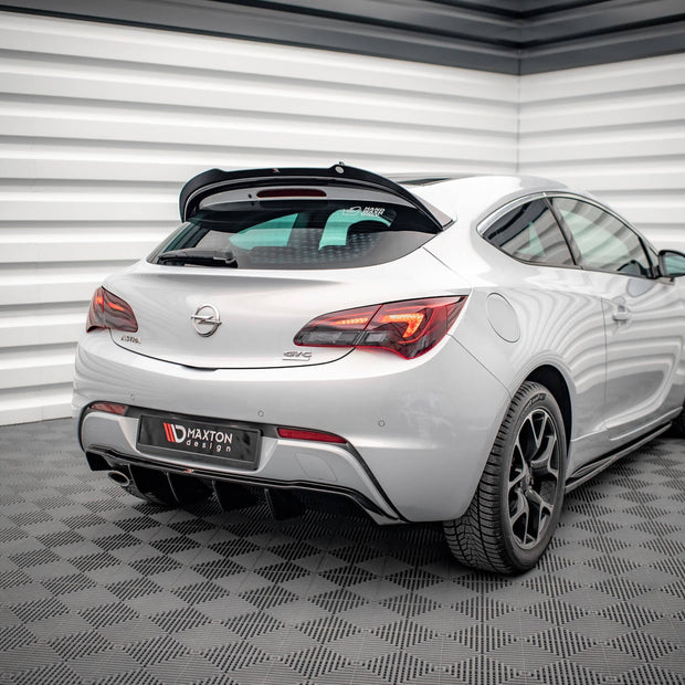 Rear Valance för Opel Astra GTC OPC-Line J (Version with single Exhaust on one side)