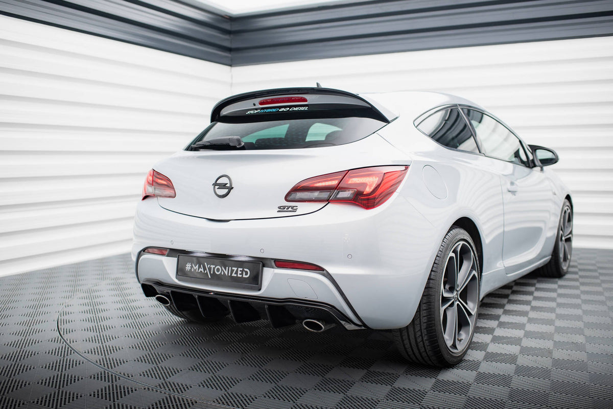 Rear Valance för Opel Astra GTC OPC-Line J (Version with single Exhausts on both sides)