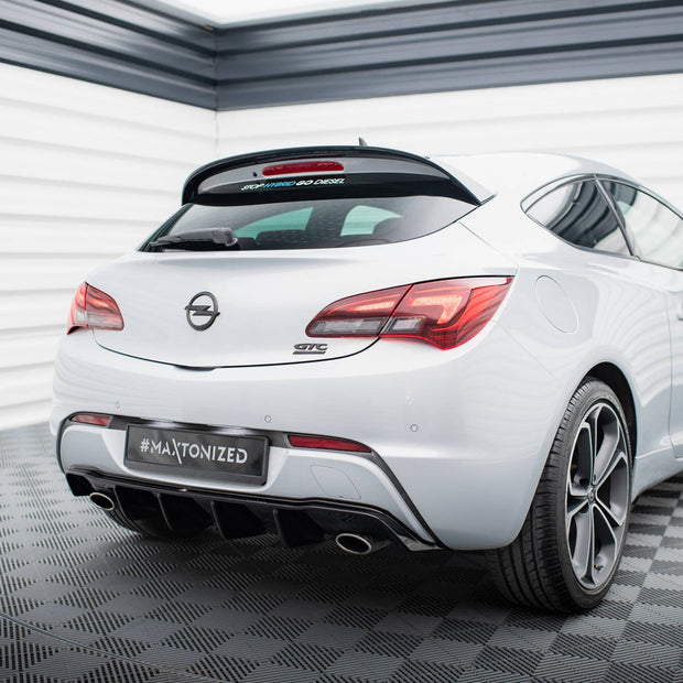 Rear Valance för Opel Astra GTC OPC-Line J (Version with single Exhausts on both sides)