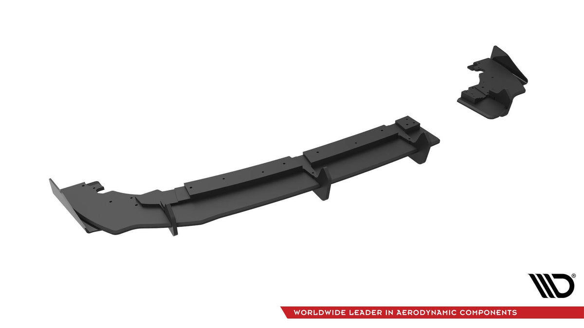 Street Pro Rear Valance + Flaps för Ford Fiesta Mk8 ST