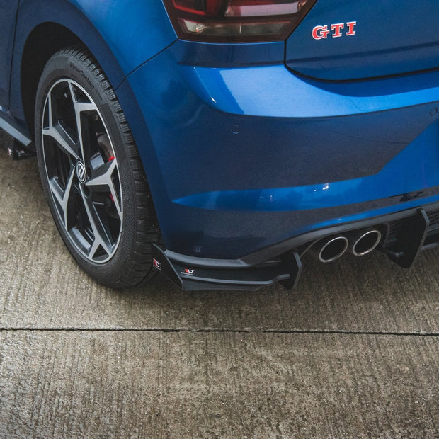 Street Pro Rear Valance + Flaps för Volkswagen Polo GTI Mk6
