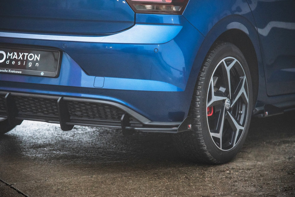 Street Pro Rear Valance + Flaps för Volkswagen Polo GTI Mk6