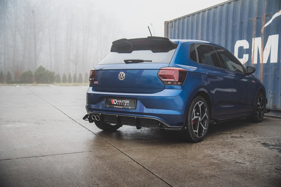 Street Pro Rear Valance + Flaps för Volkswagen Polo GTI Mk6