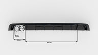 Rear Valance V.1 för Audi A4 S-line B9 (Version with dual Exhaust tips on one side)