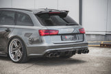 Rear Valance V.1 för Audi S6 C7 Facelift