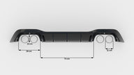 Rear Valance V.1 för Volkswagen Golf R Hatchback Mk8