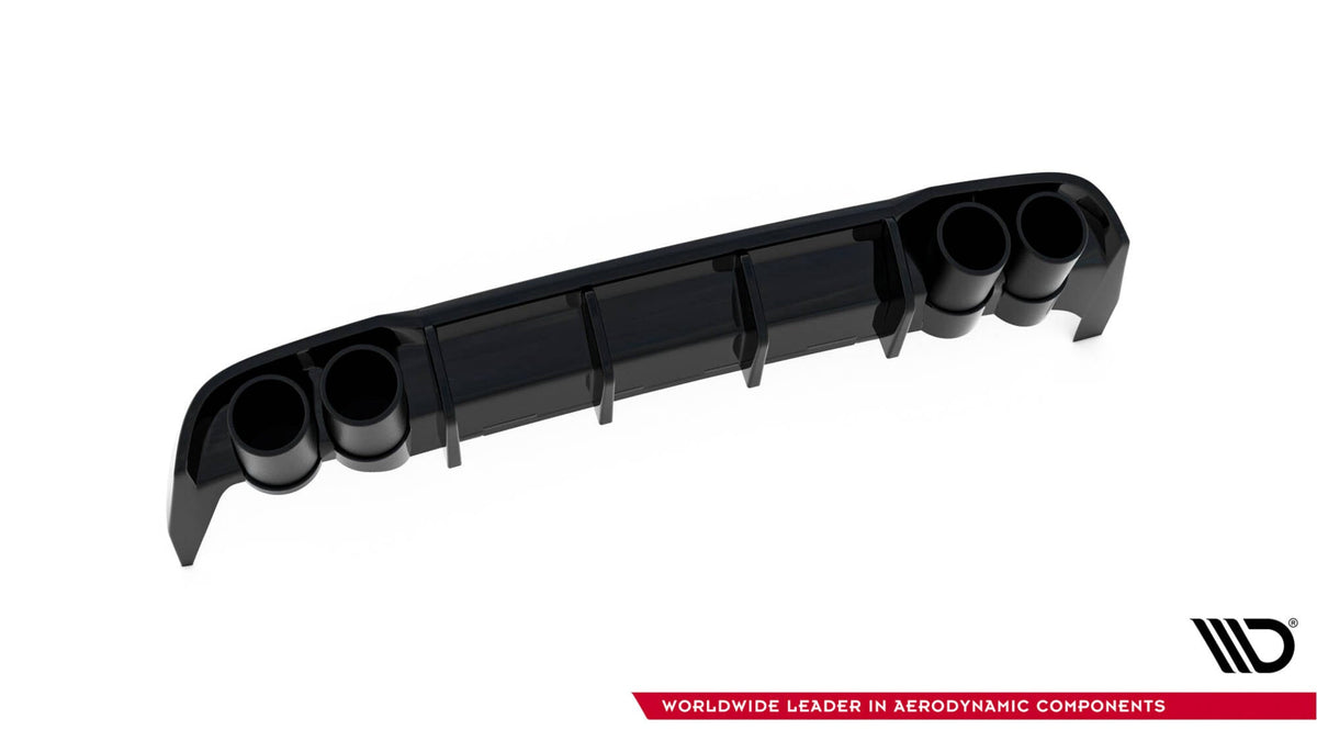 Rear Valance + Exhaust Ends Imitation för Seat Leon ST FR Mk4