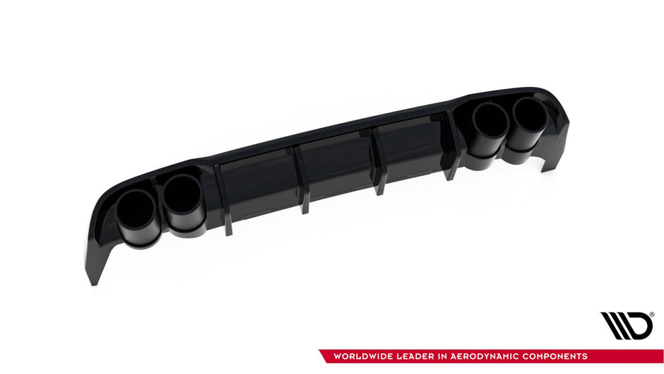 Rear Valance + Exhaust Ends Imitation för Seat Leon ST FR Mk4